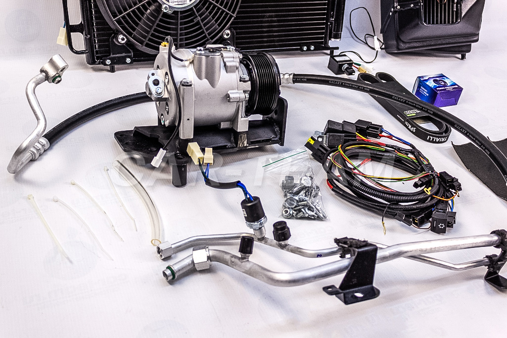 Доработка и установка автокондиционера Frost для Лада &laquo;Гранта&raquo; и Лада &laquo;Калина Кросс&raquo;