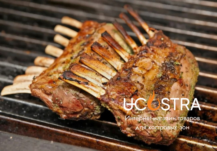 Бараньи рёбра на гриле (ароматный рецепт)