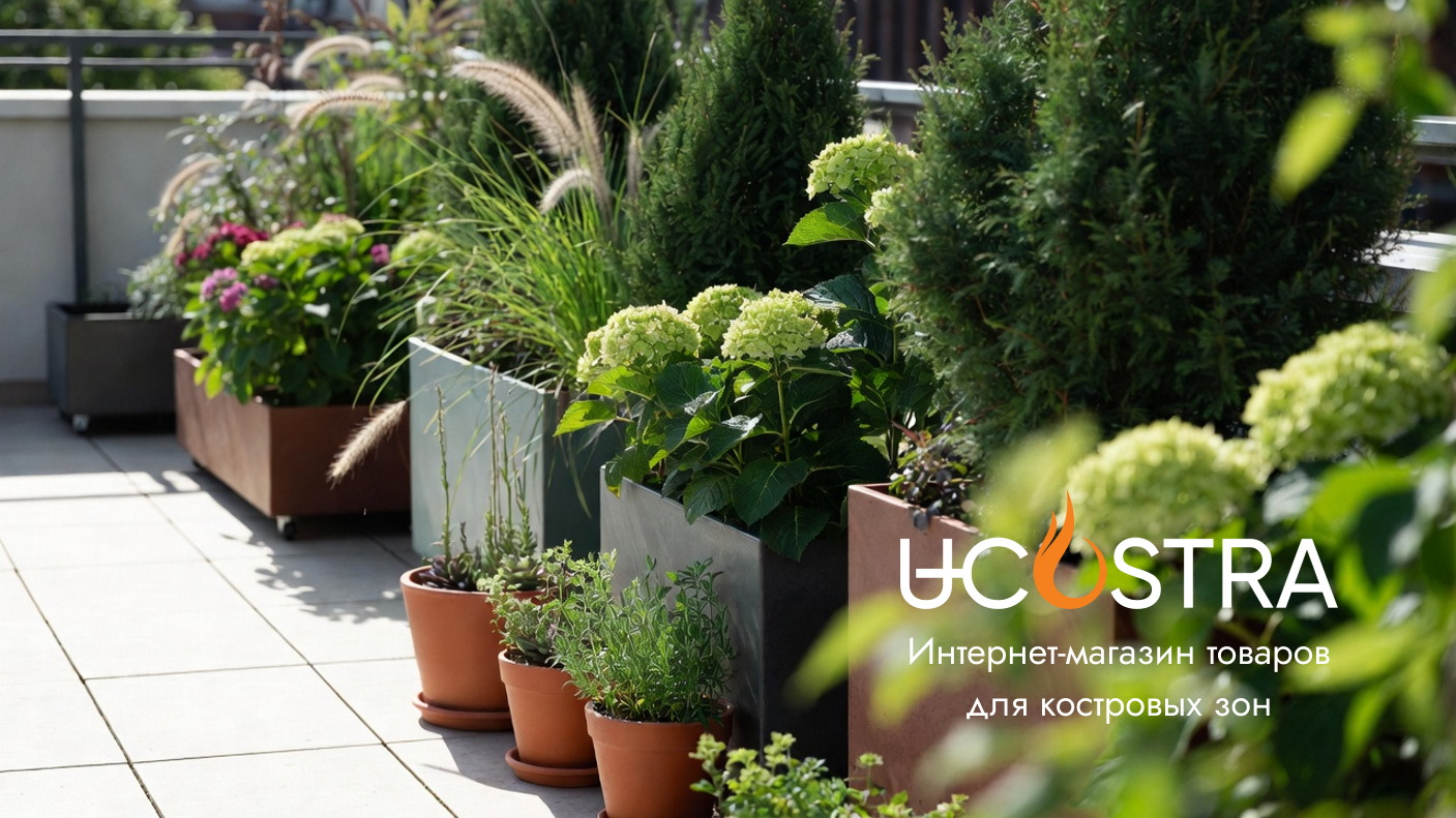 Контейнерное озеленение дачи: мобильность и стиль