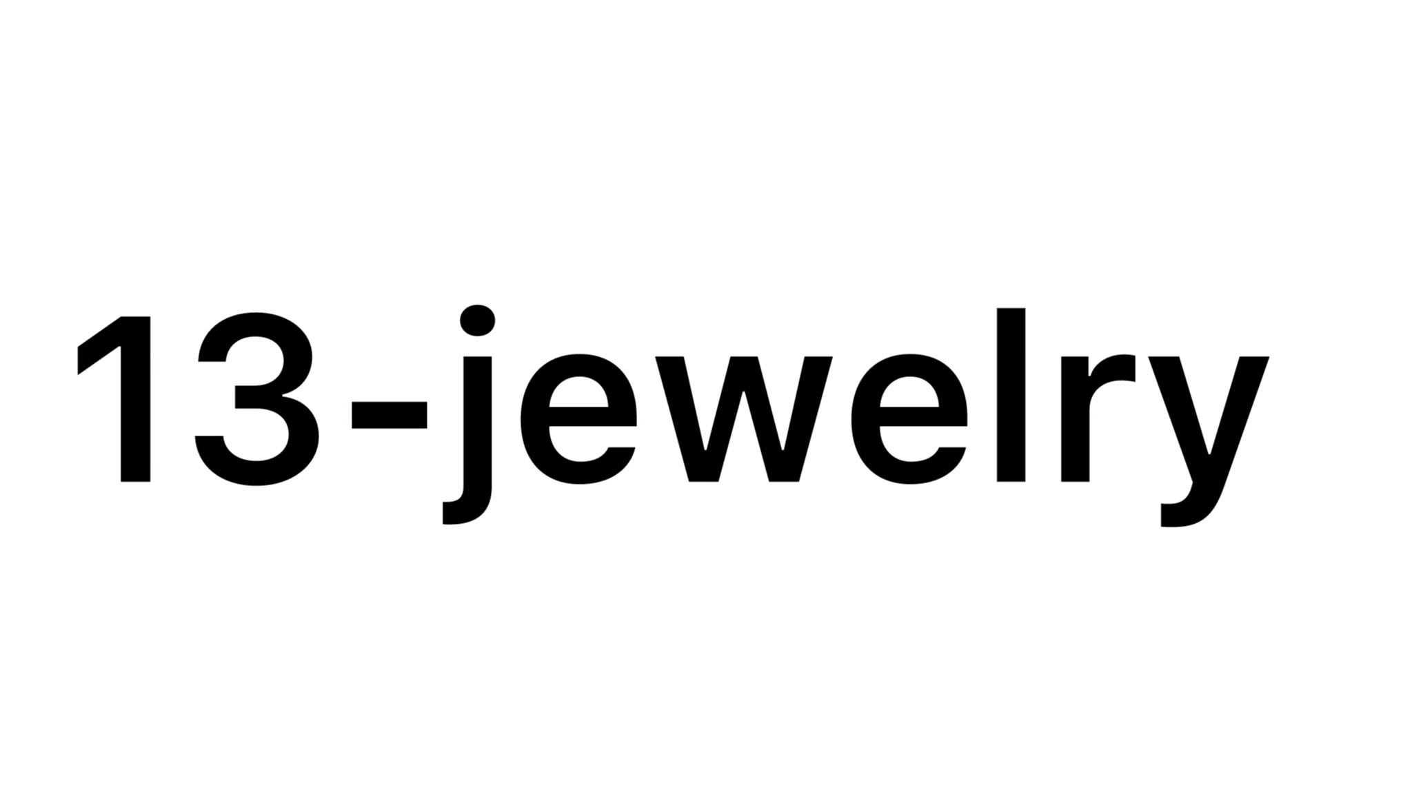 13-jewelry