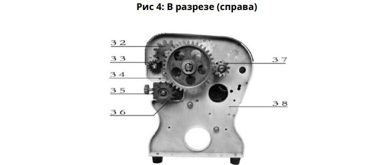 Раскатка для теста-лапшерезка XinXin DHH-240C