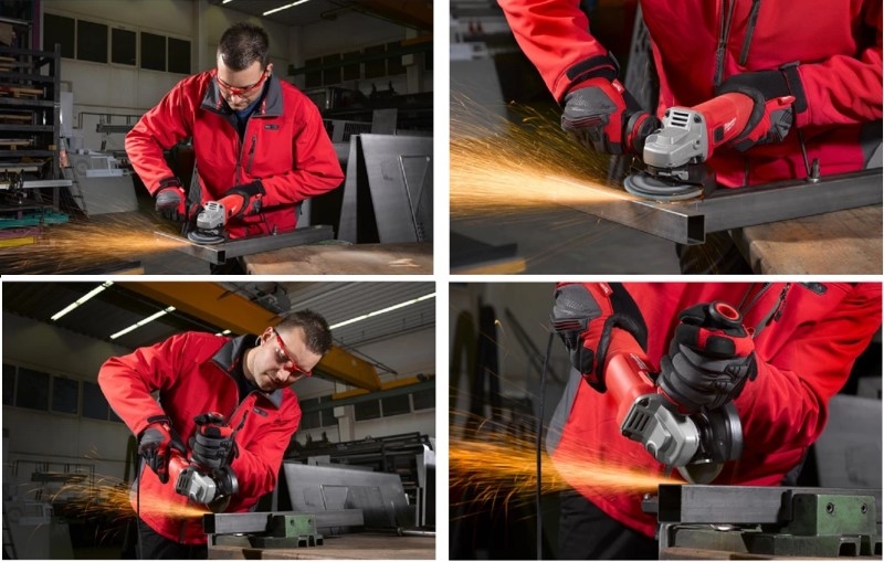 УГЛОШЛИФОВАЛЬНАЯ МАШИНА MILWAUKEE 125 ММ AGV 10-125 EK