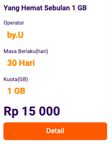 Yang Hemat Sebulan 1 GB