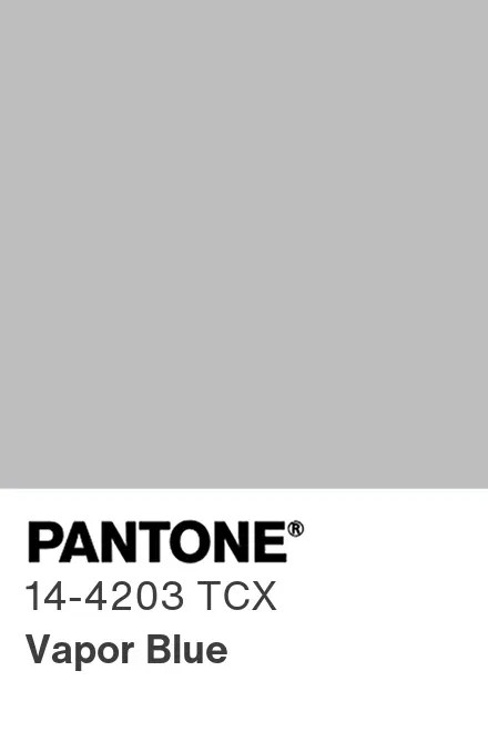 PANTONE 14-4203 Vapor Blue — Туманный синий