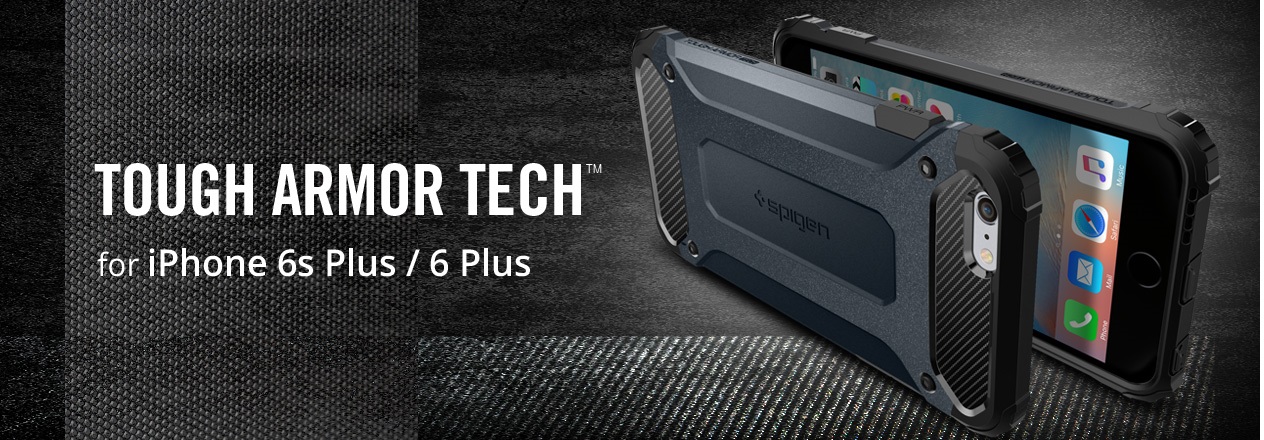 Противоударные накладки Case Tough Armor Tech Sgp Spigen для 6 Plus / 6S Plus.