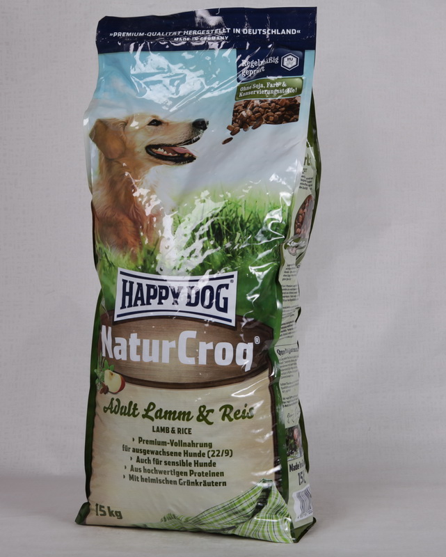 Happy Dog NaturCroq с Ягненком и Рисом для Собак