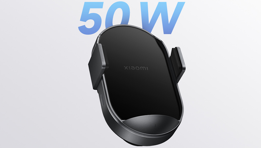 Держатель с беспроводной зарядкой Xiaomi Wireless Car Charger 50W MAX (MDY-17-EZ)-описание-2.jpg