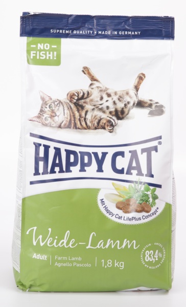 Happy Cat Adult Weide Lamm Пастбищный Ягненок