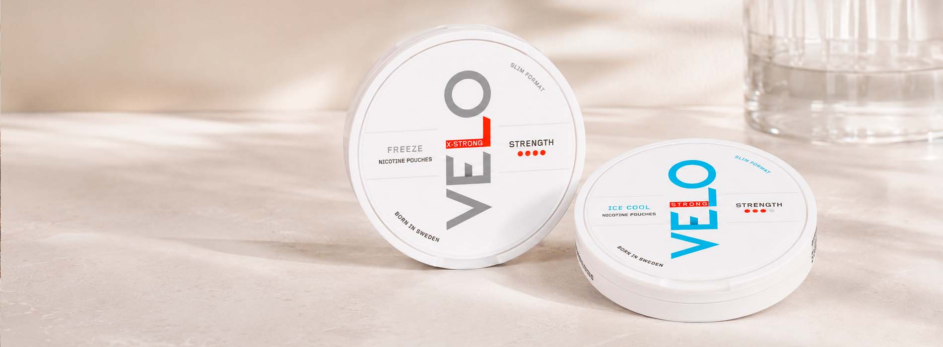 Фруктовые и холодные вкусы никотиновых паучей VELO