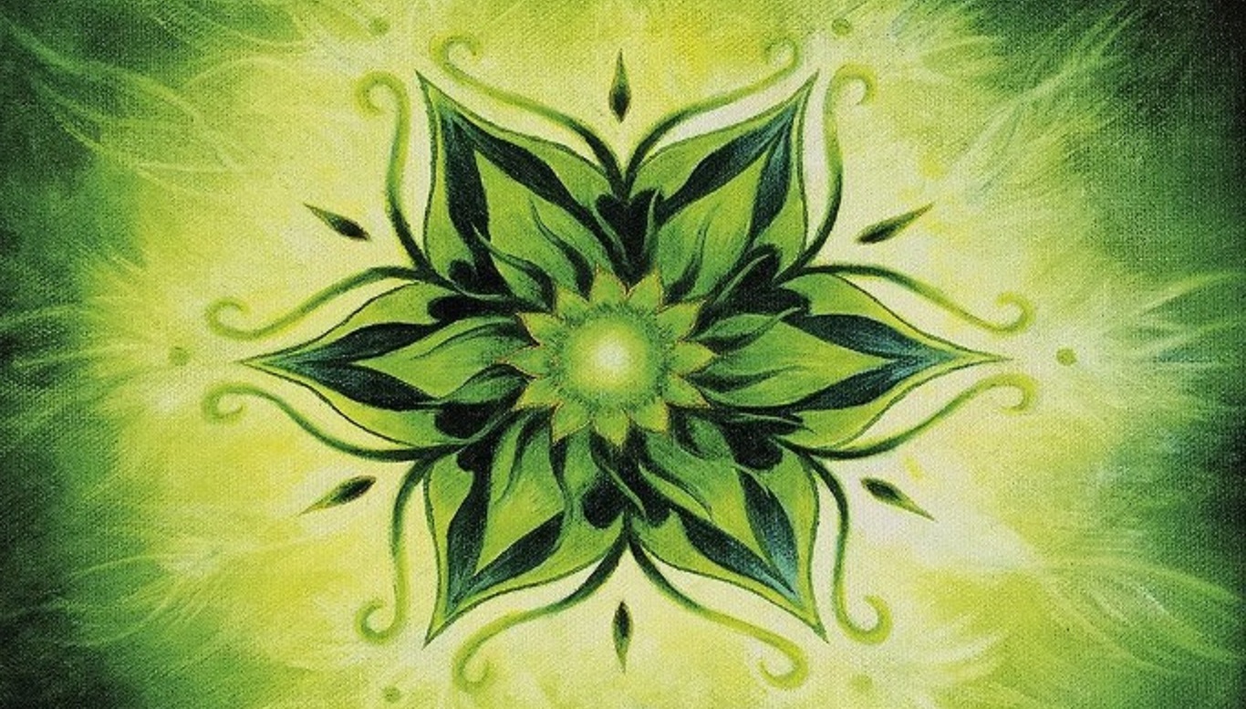 Сад хризантем