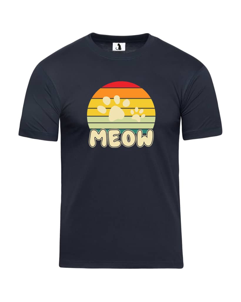 Футболка Meow unisex классического прямого кроя