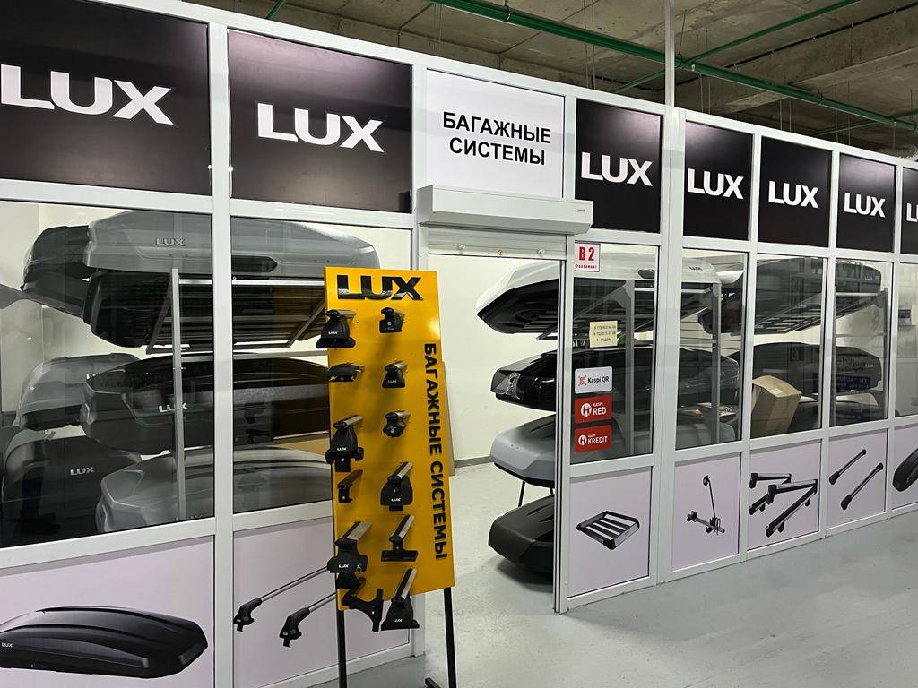 Купить автобокс или багажник на крышу LUX в Астане