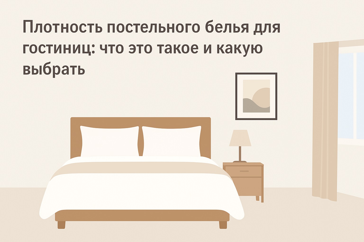 Плотность постельного белья для гостиниц и отелей