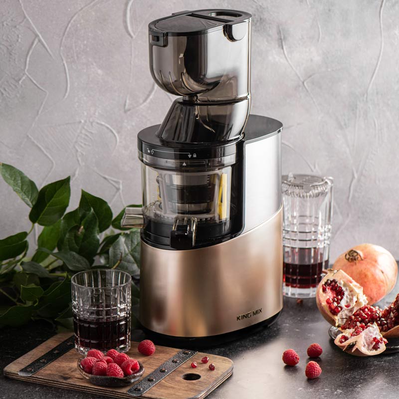  Шнековая соковыжималка King Mix GP-40S золотая