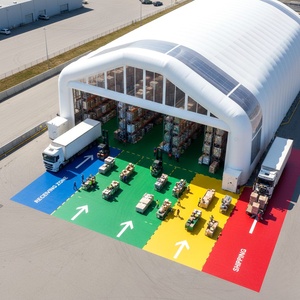 Планировка и зонирование склада