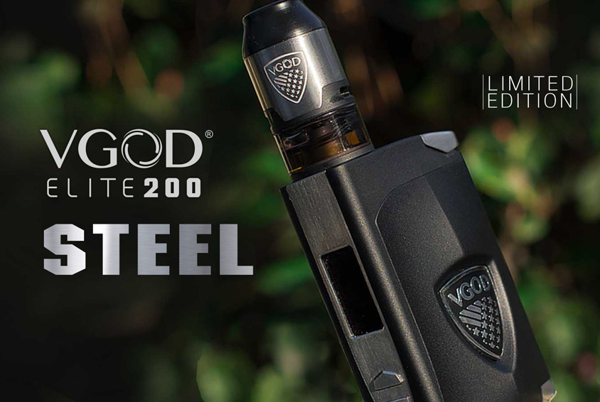 Боксмод VGOD ELITE 200 STEEL 200W