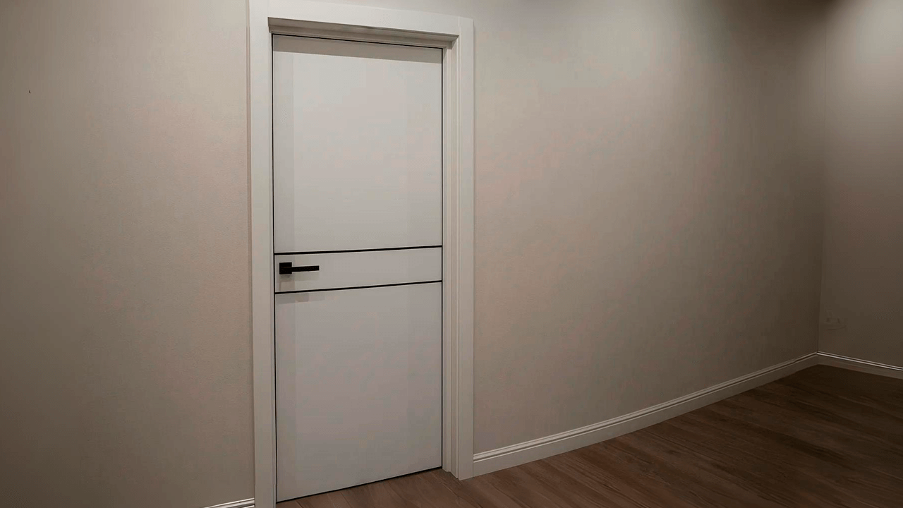 Межкомнатная дверь экошпон Лофт 2 вайт