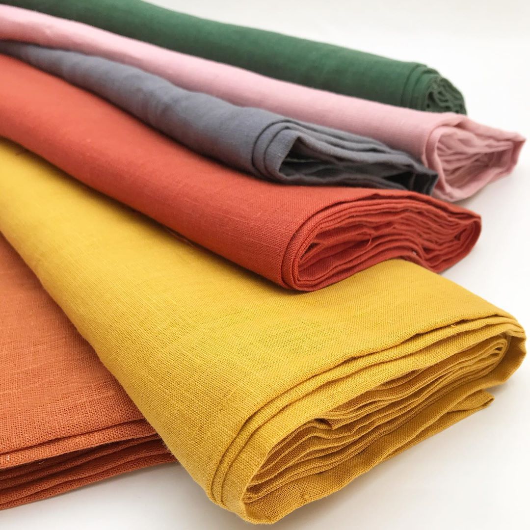 Купить ткань лён для пошива одежды