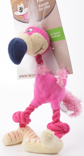 Dezzie Игрушка для Собак Фламинго