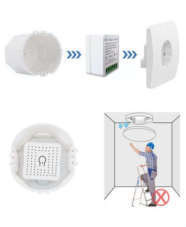 Wi-Fi реле MINI16А (eWeLink)