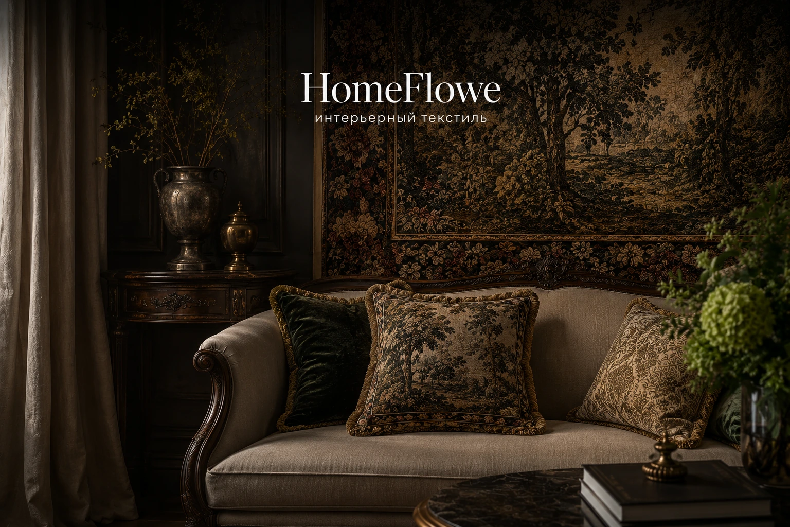 HomeFlowe: интерьерный гобелен