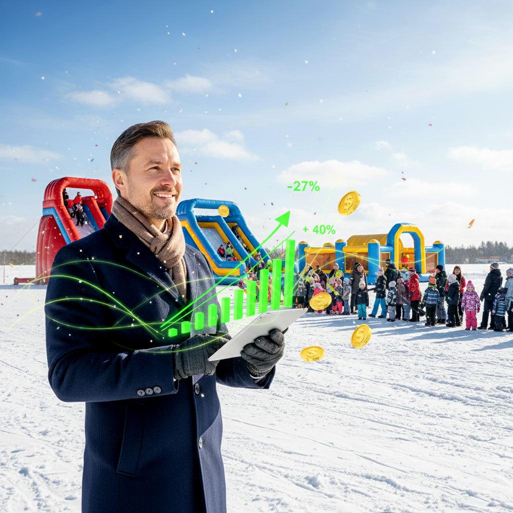 Прибыльность зимних развлечений
