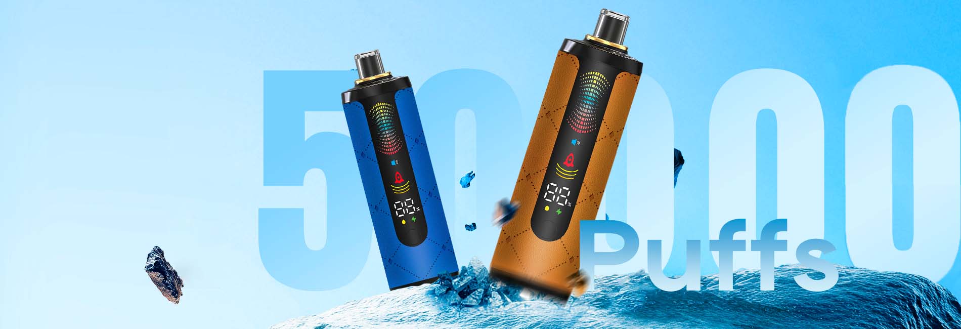 купить одноразки ESMOO Shisha Vape 50000 с индикаторами