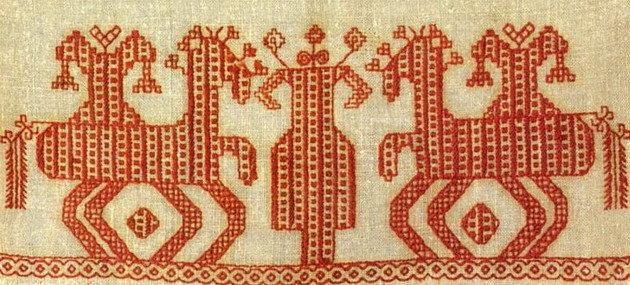 Славянская вышивка