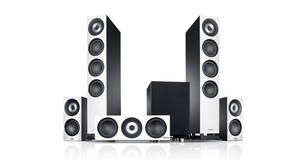 Audio italiano. 5.1 Surround Sound. Hi Fi системы 5.1. Home Theater 7.1. Комплект акустики Teufel Theater 4.