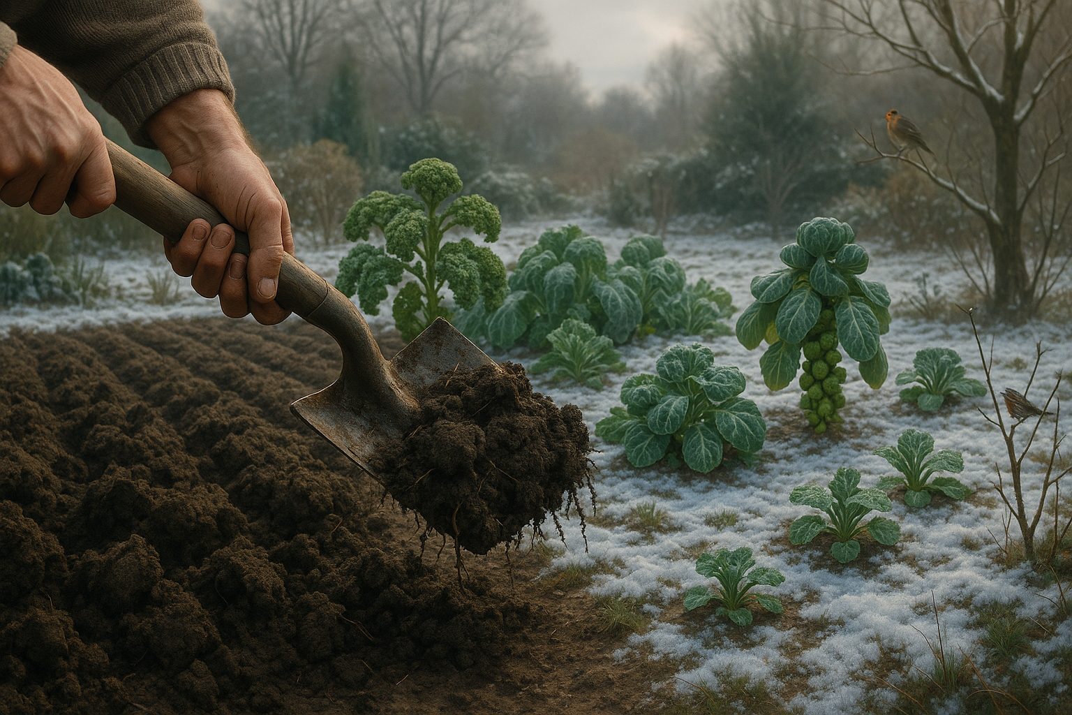 Подготовка огорода к зиме: уборка, мульчирование, обрезка