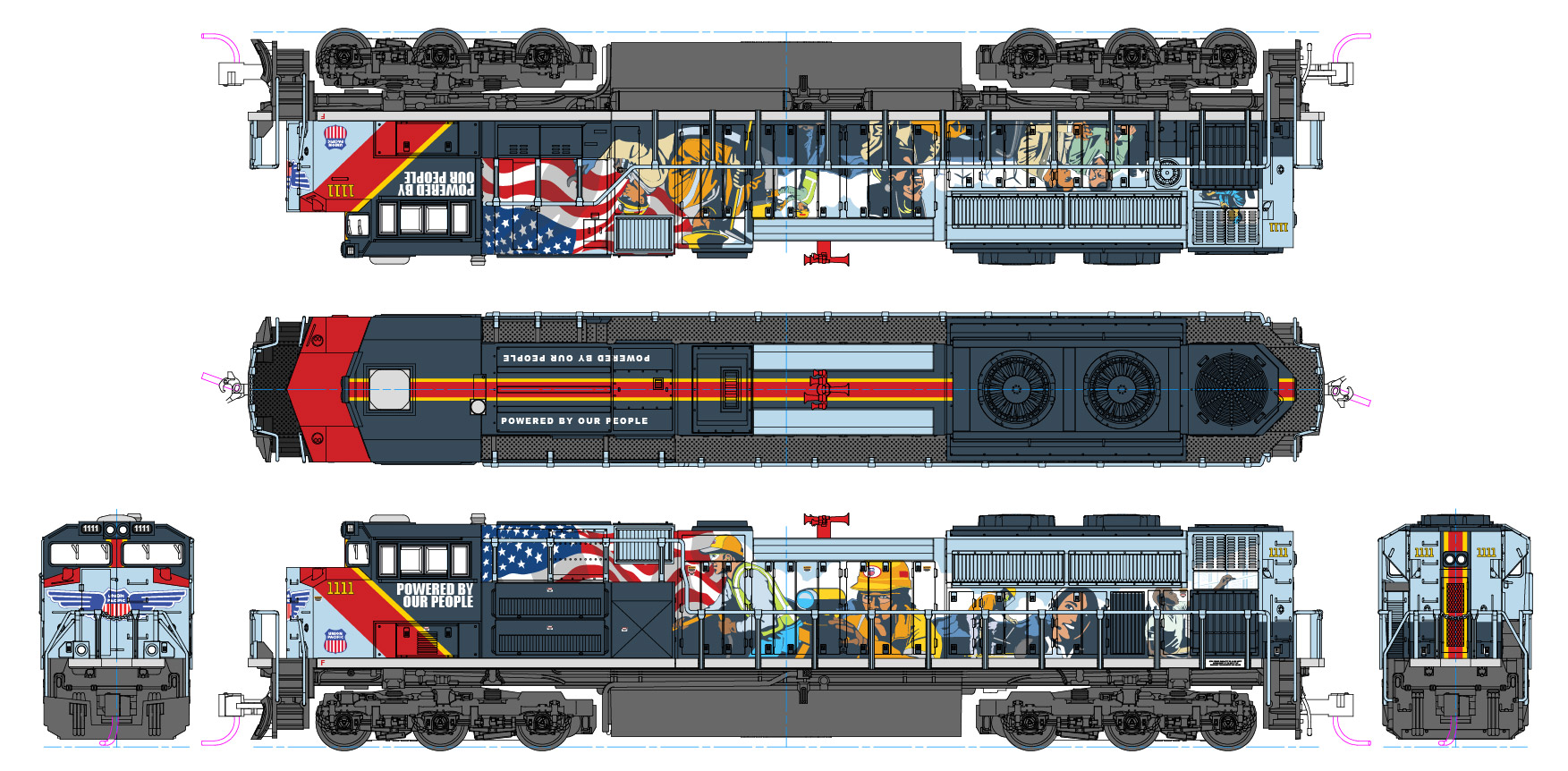 KATO EMD SD70ACE фото