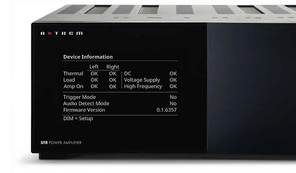 Усилитель мощности Anthem STR Power Amplifier black