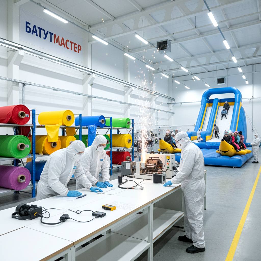 Производственный процесс БатутМастер