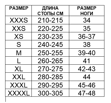 Футы Tusah Размерная сетка.png