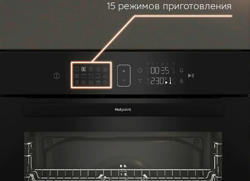 Режимы духового шкафа Hotpoint FE8 1352 SMP BLG