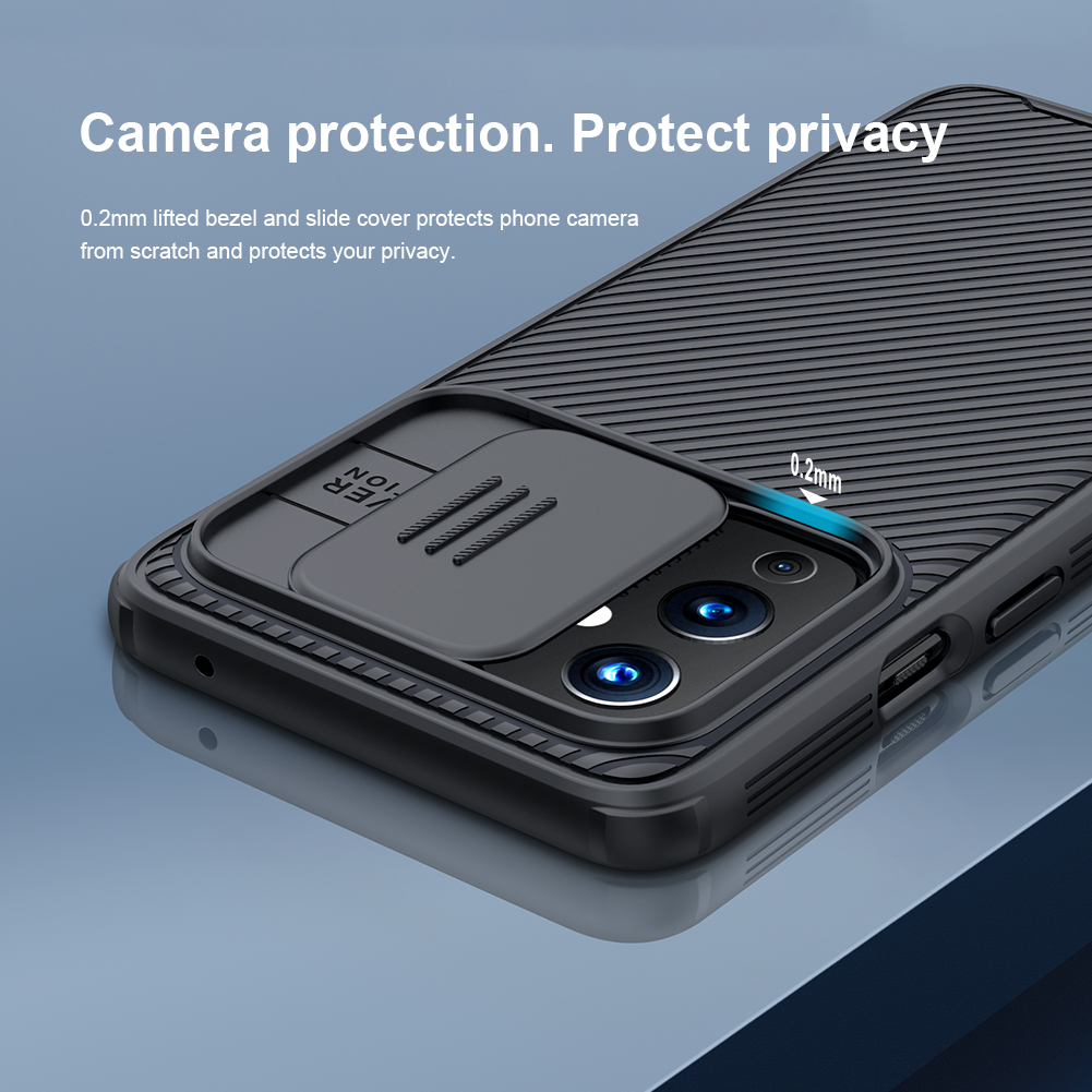 ✓ Чехол от Nillkin серия CamShield Pro Case для OnePlus 9 (рынок EU и NA),  двухкомпонентный с защитной шторкой для камеры - купить по отличной цене 🤑  в интернет магазине caseport в Москве и СПб