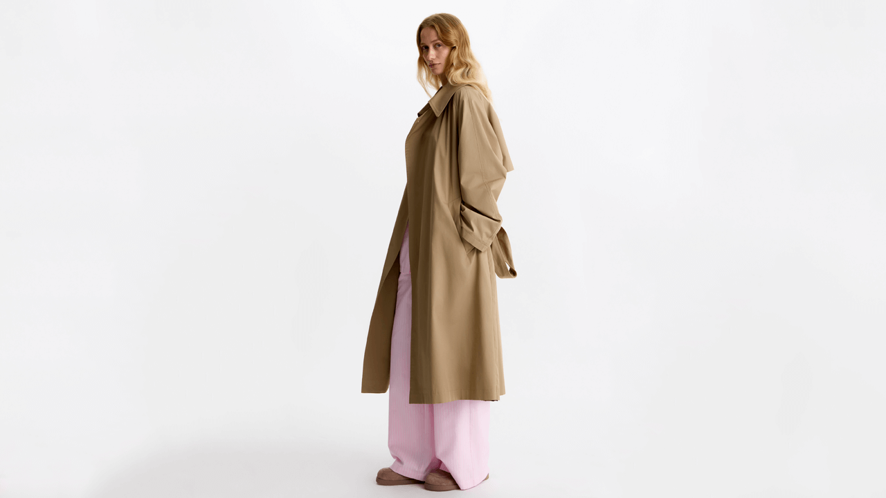 Тренч &laquo;Наполеон&raquo; хлопковый удлиненный