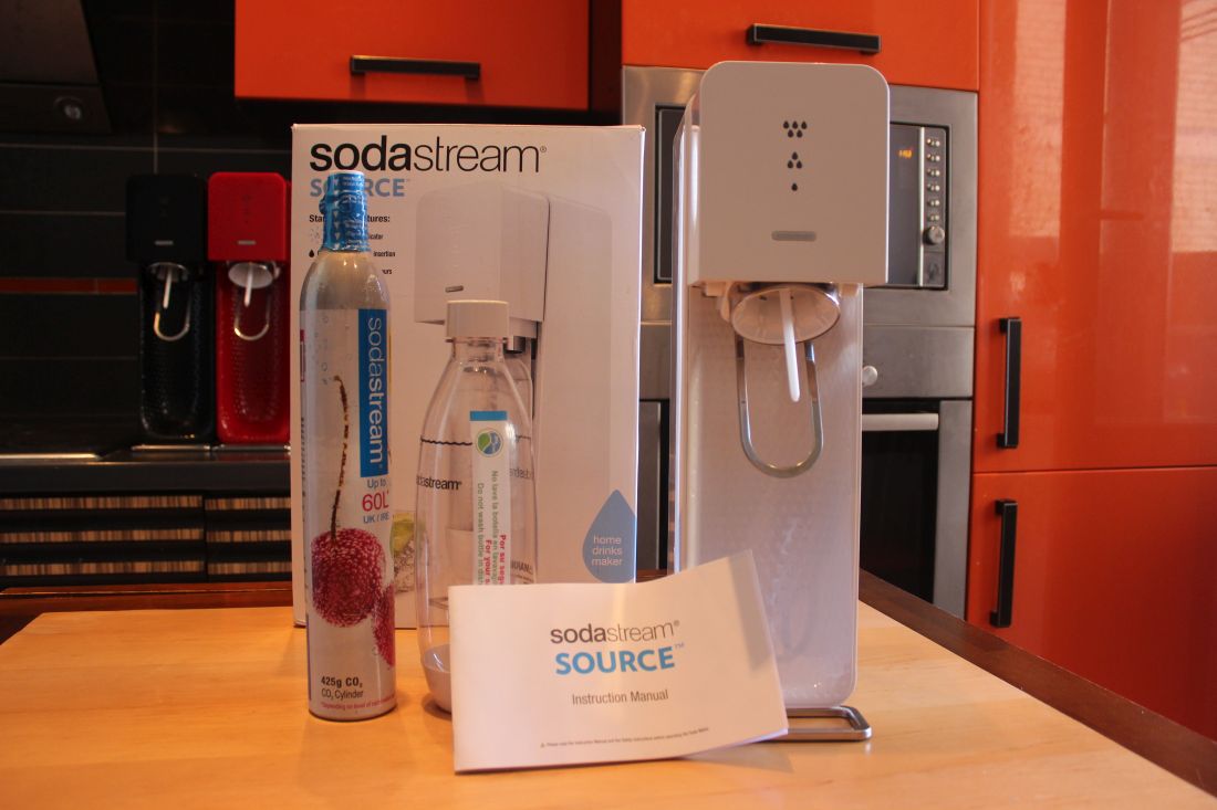 Комплектация сифона Sodastream Source Plastic