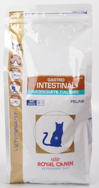 Royal Canin Gastro Intestinal Moderate Calorie GIM35 Диета для кошек при нарушении пищеварения