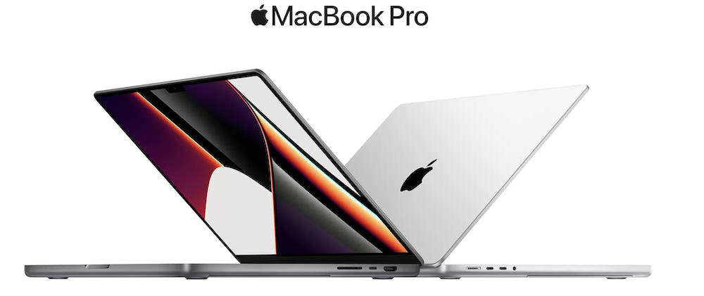 Apple MacBook Pro 14, M1 Pro w/10-C CPU & 16-C GPU, 16GB, 1TB, Silver,Late  2021 MKGT3LL/A