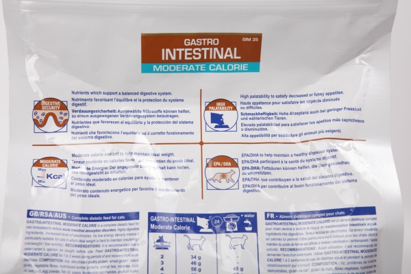 Royal Canin Gastro Intestinal Moderate Calorie GIM35 Диета для кошек при нарушении пищеварения