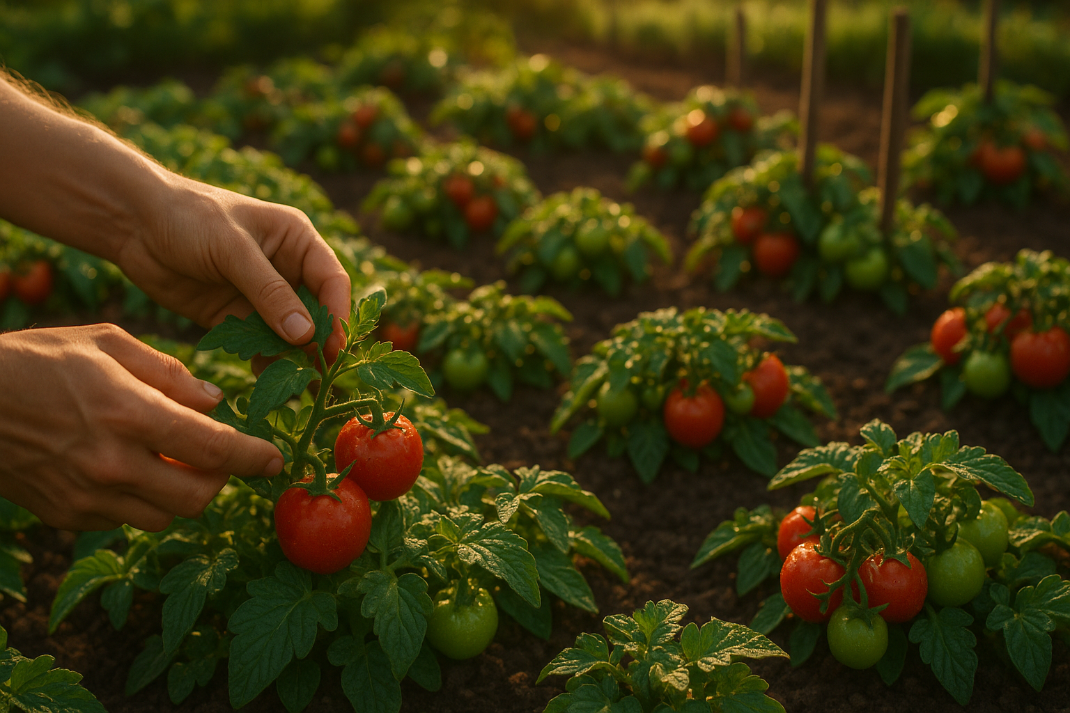 Низкорослые сорта помидоров без пасынкования для дачников - Аленка F1, Непас, Санька, Монгольский карлик
