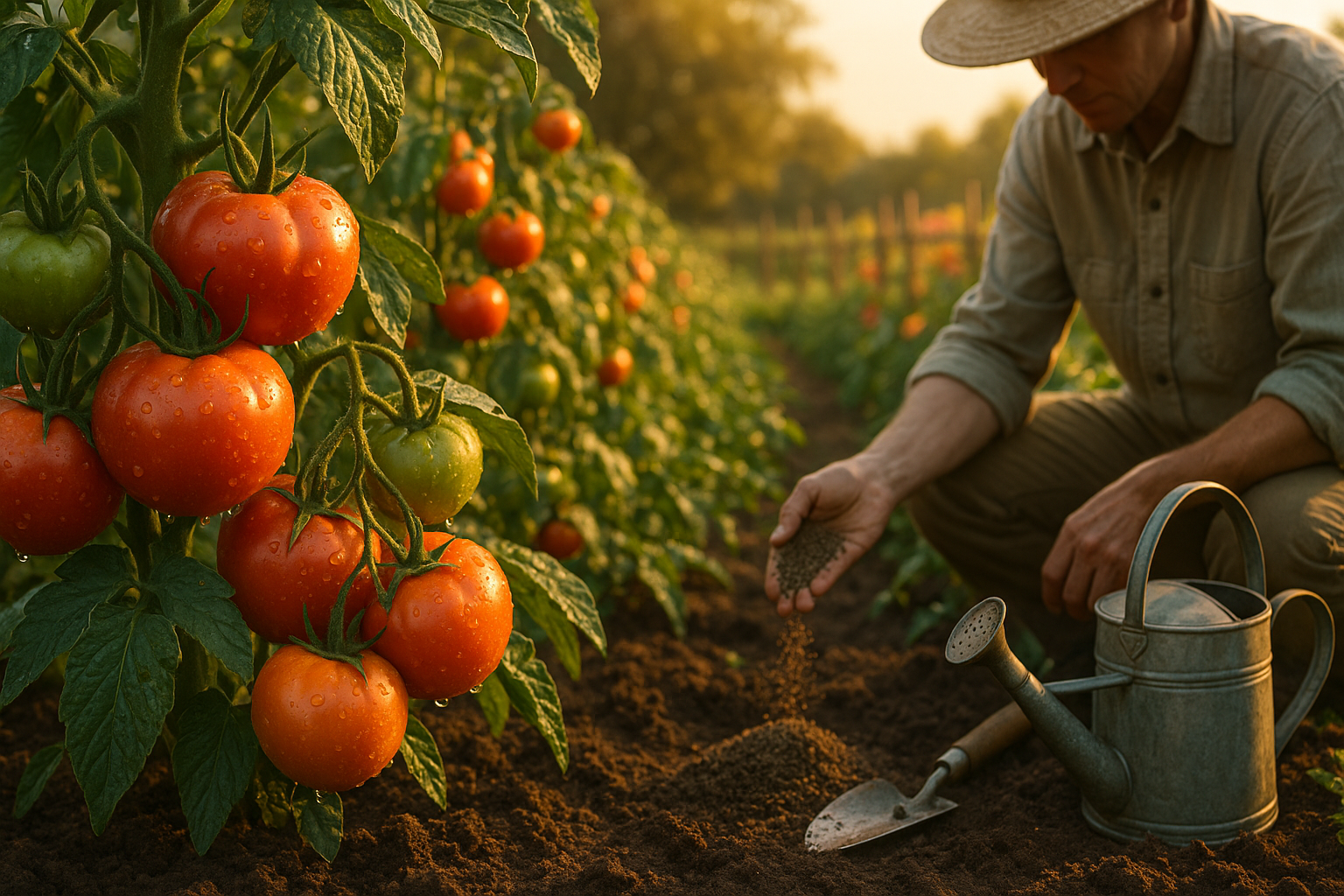 Подкормка томатов удобрениями для роста и урожая