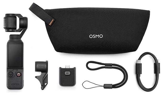 Комплектация Экшн-камера DJI Osmo Pocket 4