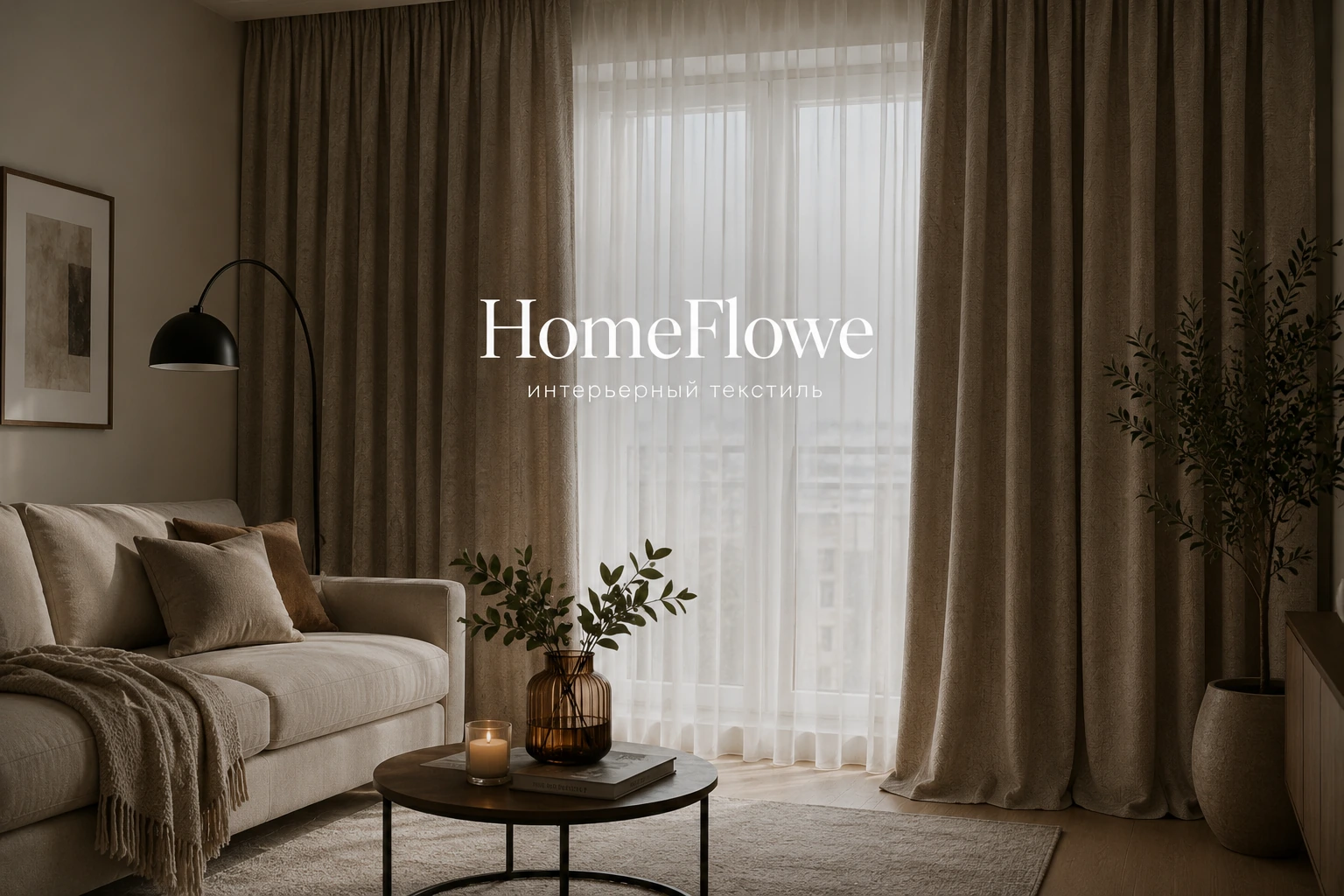 Пошив штор HomeFlowe