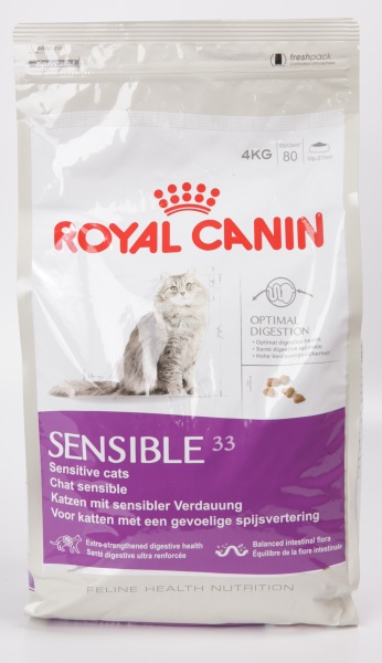 Royal Canin Sensible 33 для Кошек с Чувствительным Пищеварением