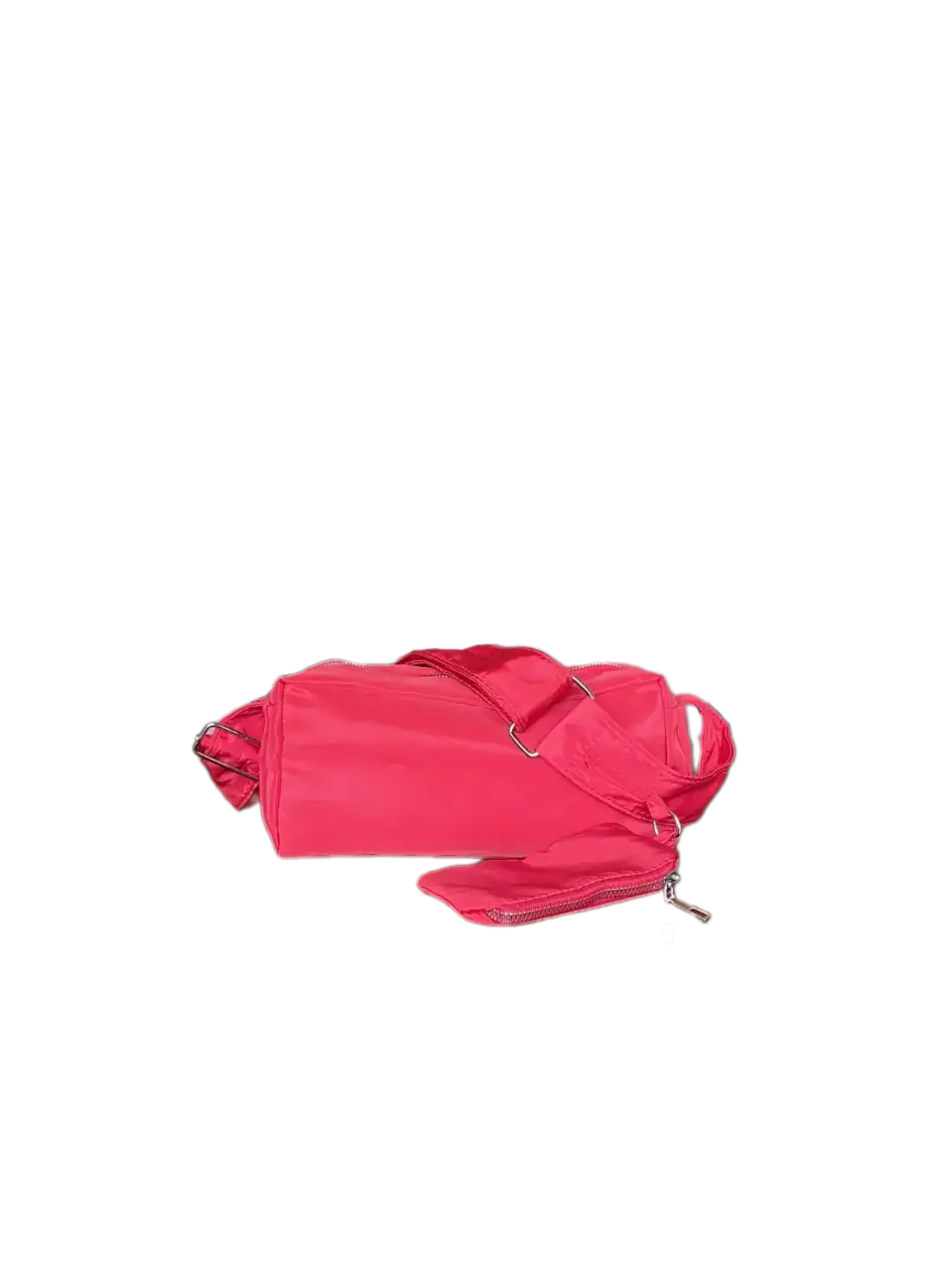 Сумка красная QOZA нейлон 1.webp