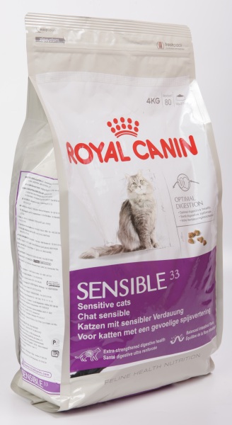 Royal Canin Sensible 33 для Кошек с Чувствительным Пищеварением