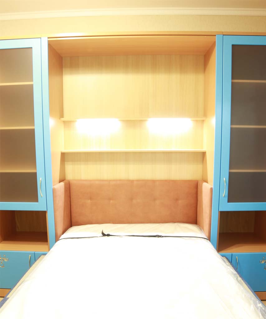 Шкаф-кровать Виктория - очень комфортное оформление спального места