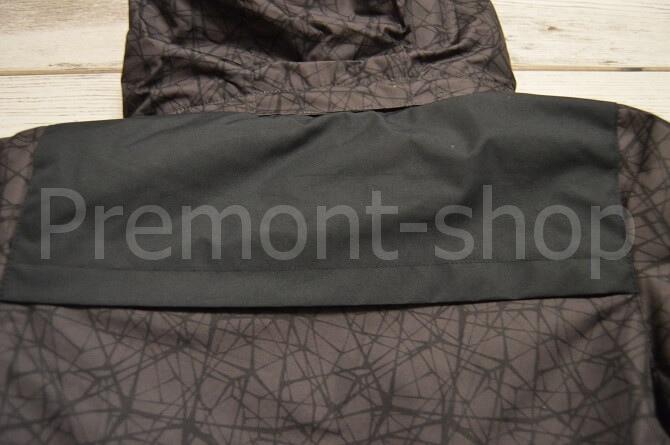 Куртка от комплекта Premont Блэк Графит, вид сзади